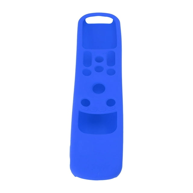 Étui de Protection pour Télécommande, Housse de Télécommande Anti-Chute avec Lanière pour Téléviseur Intelligent Bleu