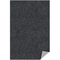 thumbnail image 6 of Ottomanson Non-Slip Area Rug for Living Room 6'6" x 10' Stain-Resistant Low Pile Floor Carpet, Black, 6 of 8
