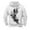 White, variant on LUOGENLI Hoodies for Men Zip up Navy Blue Halloween Skeleton Print Pullover Hooded Sweatshirt Long Sleeve Casual Streetwear Jacket with Pocket Mens Hoodies Black and Blue Light Gray Size XXXXXL