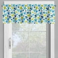 thumbnail image 2 of Ambesonne Valentine's Day Window Valance, Irregular Hearts, 54" X 18", Sea Blue Dark Seafoam, 2 of 5