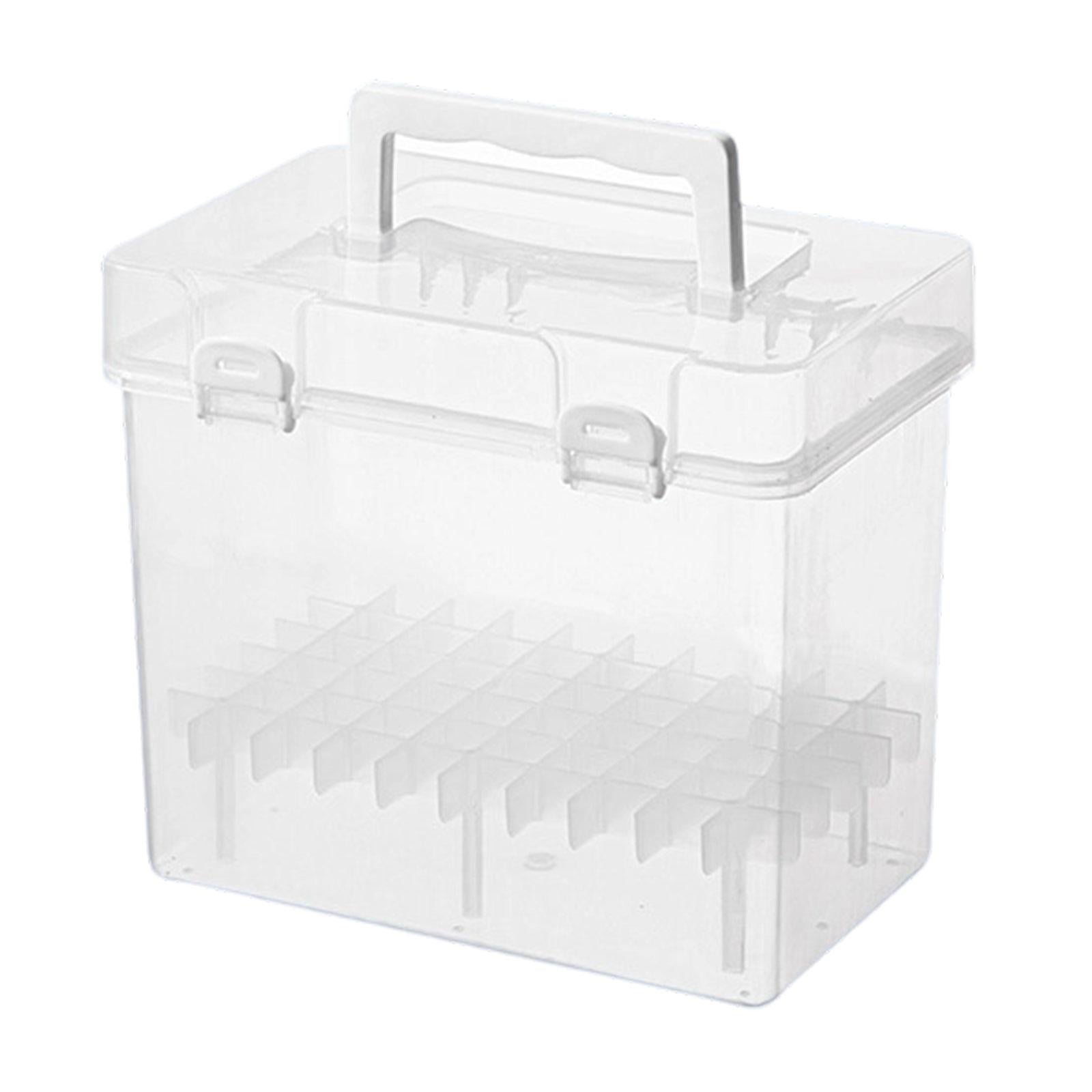 Marker Organizer Holder Storage Container Clear PP Material for Art Supplies Home Office Travel