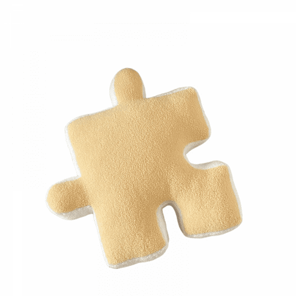 Plush Puzzle Pillow, Soft Sofa Bed Pillow, Puzzle Block Plush Backrest, Floor Mat-Jinjin