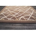thumbnail image 2 of Milliken In The Moment Area Rug 4000177375 Cordas Sepia Lines Angles 2' 1" x 7' 8" Rectangle, 2 of 2