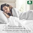 thumbnail image 3 of California Design Den Extra Long Twin Sheets Set - Soft 100% Cotton Sateen, 3 Piece Cool Bed Sheets Set - Emerald Green Sheets, 3 of 8