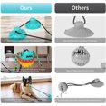 thumbnail image 4 of Pet Silicone Molar Squeak Toy Dog Rope Ball Pull Sucker Interactive Dog Chewing Toy-Blue, 4 of 7