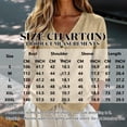 thumbnail image 3 of V Neck 3/4 Sleeve Top Cotton Linen Button Breathable Material Loose Fit Office Commute Fashion Tunic Blouse, 3 of 5