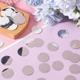 thumbnail image 6 of 500Pcs Flat Round Sequin Paillettes 0.98" / 25mm Clear Loose Sequins with Hole Spangles Sewing Crafts for Jewelry Making Wedding Bridal Clothing Embroidery Craft Applique Embellishment diy, 6 of 9