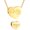 Gold, variant on Paw Prints Heart Furry Friend Memorial Cremation Urn Pendant Cremation Jewelry for Ashes Holder Pet Memory Necklace Dog Cat Memorial Jewelry