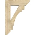thumbnail image 3 of Ekena Millwork 6"W x 28"D x 40"H Merced Slat Rough Sawn Bracket, Douglas Fir, 3 of 4