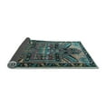 thumbnail image 2 of Ahgly Company Indoor Rectangle Persian Light Blue Traditional Area Rugs, 6' x 9', 2 of 4
