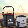 thumbnail image 2 of Naturalour Collapsible Bucket, Portable Folding Water Bucket Wash Basin for Camping Boating Traveling Fishing Gardening Car Washing, 2 of 5