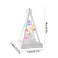 thumbnail image 3 of Rechargeable LED Night Light Lamp | Portable Hanging Mood Light | Warm Ambient Party Decor | Bedside Reading Emergency Lighting(D), 3 of 6