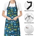 thumbnail image 6 of Lsque Machinery Road Construction Waterproof Apron Chef Aprons for Men Heavy Duty Chemical Work Apron Extra Long Grilling Aprons with Adjustable Bib Apron, 6 of 9
