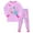 A143-Light Purple, variant on Hessimy Toddler Boys Girls Spring Summer 2Pcs Long Sleeve Sweatshirt Elastic Waist Pants Sweatsuit, Pullover Casual Set(Light Purple,6-7 Years)