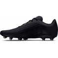 thumbnail image 2 of Under Armour Unisex UA Magnetico Select 3 FG Soccer Cleats Black/Black/Metallic Silver - 3027039-001, 2 of 5