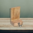 thumbnail image 3 of Christmas Natural Wood Stocking Holder, 3 of 4