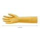 thumbnail image 5 of par de guantes de goma amarillos - guantes largos de goma para limpieza de platos (medianos 38 cm), 5 of 5