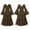 Fall dresses for women long sleeve-Brown, variant on Fall Dresses for Women Plus Size Woman Fashion Casual Solid Mediaeval Long Sleeve Corset Dress Gypsy/Boho Dress Gothic Corset Gown Brown S