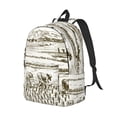 thumbnail image 2 of Daiia Rice Harvest Vintage Canvas Backpack for Men and Women ,Hiking Backpack,Travel Laptop Bag for School,Large Capacity Backpack, 2 of 8