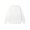 White, variant on HAOTAGS Mens Casual Sweatshirts, Solid Color Cotton Long Sleeve Round Neck Pullover Tops Light blue M