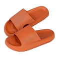 thumbnail image 2 of Fashion Women Summer Soft Slippers Thick Platform Bathroom Home Men Indoor Non-slip Anti-slip Female Cloud Cushion Slides-26Orange40-41, 2 of 5