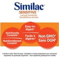 thumbnail image 3 of Similac Sensitive, Non-GMO Lactose Sensitivity Baby Formula, Infant Formula, 0+ Months, 12x385mL Concentrated Liquid Cans, 3 of 8