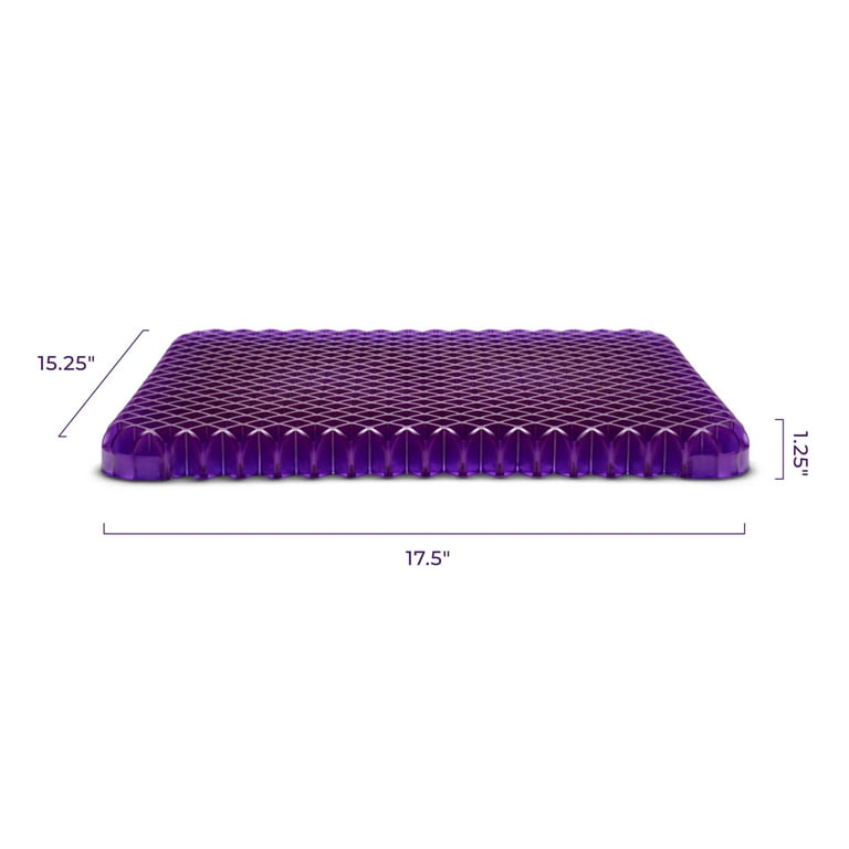 Purple Simply Seat Cushion, Pressure Reducing GelFlex Grid for Car Seats,  Travel