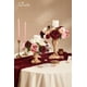 thumbnail image 4 of Ramo de flores artificiales Serwalin con rosas rosadas borgoñas y seda, 4 of 9
