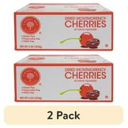 (2 pack) Cherry Bay Orchards - Dried Montmorency Tart Cherries (4 lb. box) - 100% Domestic, All Natural, Kosher Certified, Gluten Free, and GMO Free, No Additives