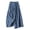 Navy Pant, variant on Womens Palazzo Linen Capri Pants Loose Fit Solid Smocked Waist Wide Leg Capris Summer Casual Beach Vacation Pant White Pant XL