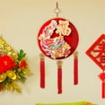 thumbnail image 3 of Decoración colgante de año Nuevo de dragón chino, colgante de borlas, ventanas, decoración colgante tradicional creativa del año Lunar para fiesta Estilo B, 3 of 8