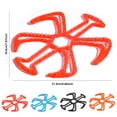 thumbnail image 1 of Langgg Electric Bicycle Pad Portable Detachable Breathable Shockproof Protection Cycle Solid Color Cycling Liner Orange 1Set, 1 of 6