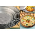 thumbnail image 1 of Paquete 2 Bandeja forma forma forma Para Hornear Bandeja Para Horno Perforado Utensilios Para Hornear 9 '' perfecl Placa de orificios para bandeja de pizza, 1 of 7