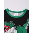thumbnail image 6 of ATAIKU 3-12Y Boys Pajamas Set Sleeves Top and Pants 2 Pieces Summer Pjs Set Kid Dinosaur Sleepwear, 6 of 13