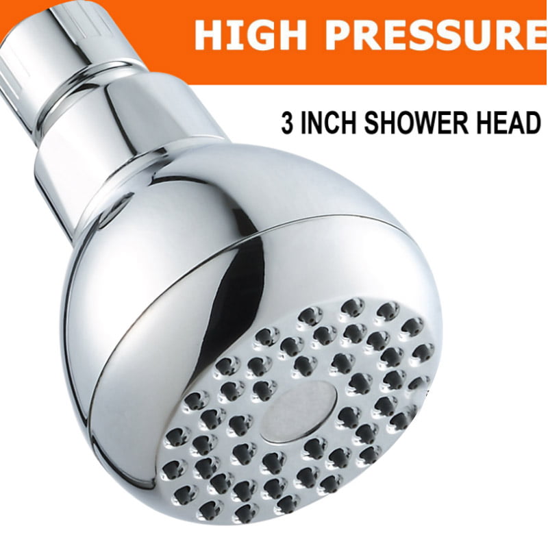 Angle-adju 3 Inch Anti-leak Fixed Showerhead Details about   WASSA High Pressure Shower Head 