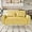 Yellow, variant on Vongrasig 47" Small Modern Loveseat Sofa, Mid Century Linen Fabric 2-Seat Sofa Couch Tufted Love Seat with Back Cushions and Tapered Legs for Living Room, Bedroom and Small Space (Yellow)