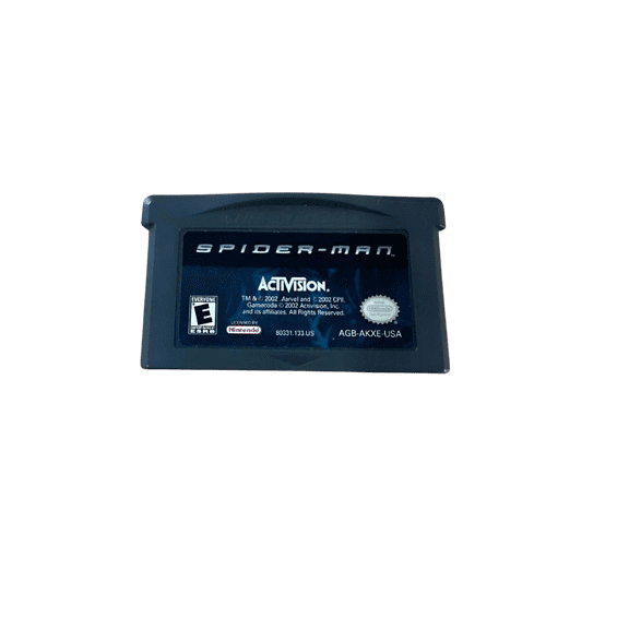 Spider-Man 2002 version GBA Video Game for Game Boy Advance