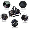 thumbnail image 2 of Motorcycle Large Capacity Sports Bag with Interior Zipper Pocket - Yoga, Travel, Luggage, Soccer, 2 of 6