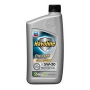 Chevron Havoline Pro-DS Synthetic Motor Oil 5W-30, 1 quart Fits select: 2012-2018 FORD EXPLORER, 2005-2020 CHEVROLET EQUINOX