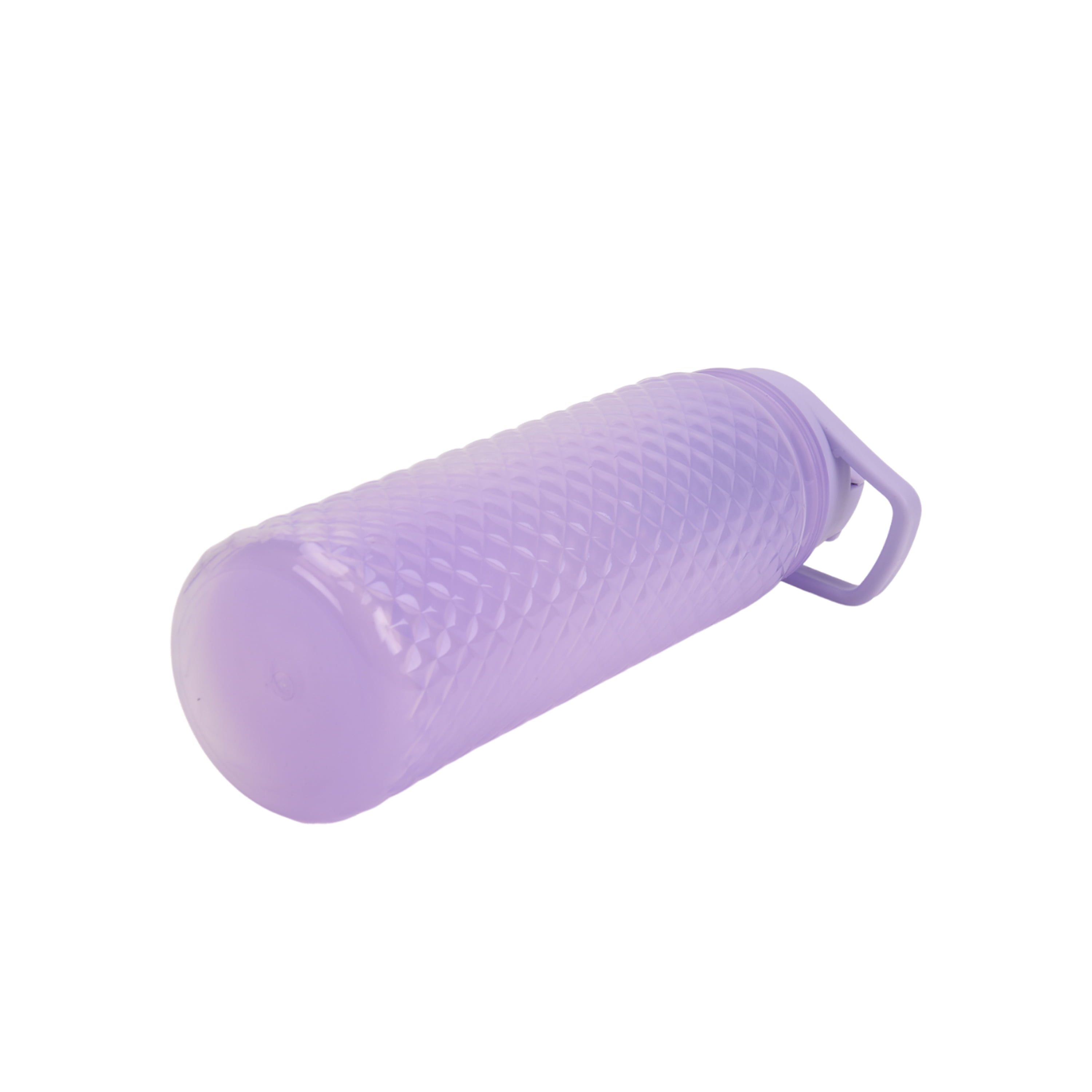 Mainstays 32-Ounce Plastic Textured Water Bottle, Purple