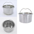 thumbnail image 3 of MasteelfCA 2pcs Stainless Steel Tea Filter Infuser Tea Strainer with Handle for Home (Silver), 3 of 8