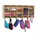 thumbnail image 4 of Childcraft Wall Mounted Coat Locker, 10 Cubbies with Baskets, 47-3/4 x 14-1/4 x 19-3/4 Inches, 4 of 5