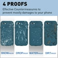thumbnail image 2 of For iPhone SE 2022 Case iPhone SE 3rd Generation Waterproof,Built-In Screen Protector Mag-Safe Case Cover (Dark Blue/Green), 2 of 8