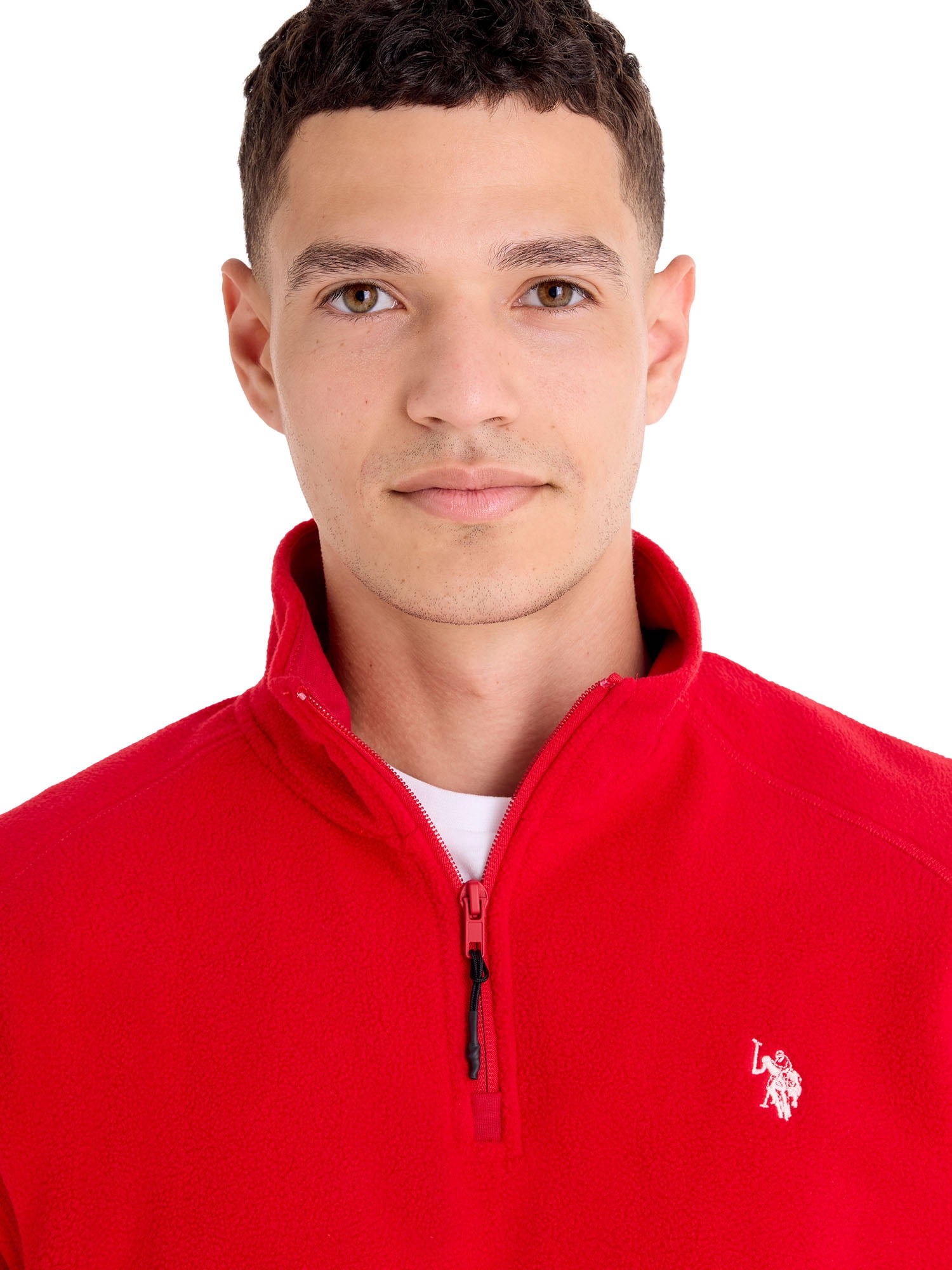 U.S. Polo Assn. Men's Polar Fleece Quarter Zip