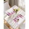 thumbnail image 5 of Pink Placemats Set of 8, Summer Botanical Leaves Watercolor Placemats for Dining Table, Place Mats for Kitchen Tabletop, Waterproof Wipeable Dining Table Mats Set, 5 of 9