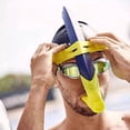 thumbnail image 5 of Tubo de Snorkel para Entrenamiento de Natación, Tubo de Respiración Frontal con Boquilla de Silicona de Montaje Central, Tubo de Respiración Estilo Libre para Adultos B, 5 of 5