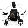 thumbnail image 5 of HELLHERO Frog Flower Leakproof Crossbody Bags for Adult, Outdoor Holiday Travel, 5 of 7
