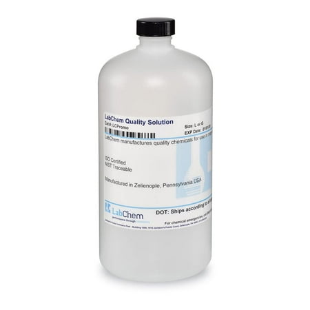 LabChem C000N47EA LC242702 Sodium Hydroxide Reagent, 0.1N (0.1M), 1 L Volume