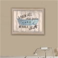thumbnail image 3 of JERFIT Debbie DeWitt Framed Wall Art 18x14 Inch, "Take a Bubble Bath" Humorous Bathroom Decor, Ready to Hang Multicolor Print with Taupe Frame, UV Protected Acrylic Finish, 3 of 5