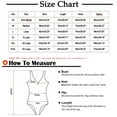 thumbnail image 3 of Traje de Baño de Suspensión de las Mujeres, Cuello en V Correa Atrás una Pieza con Control Abdominal para la Playa Y la Piscina, Sexy Conjunto de Trajes de Baño de Verano, 3 of 9